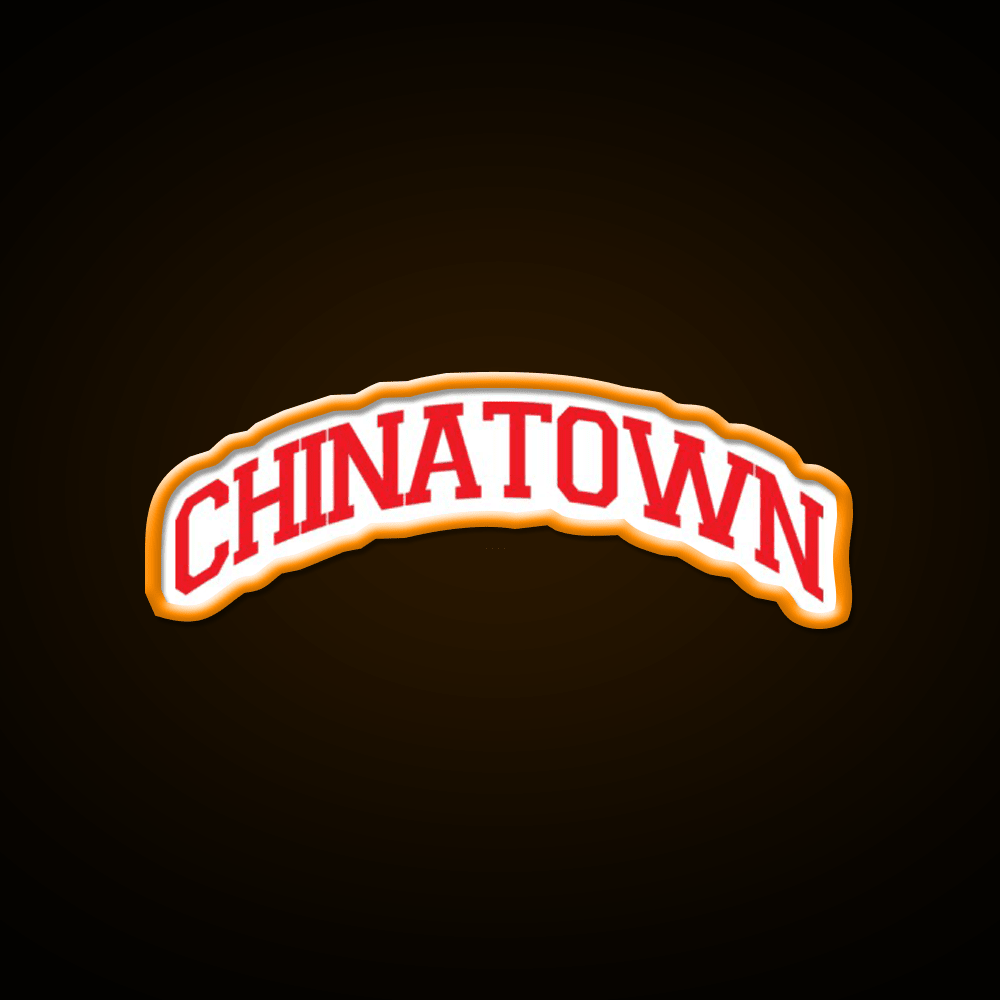 Chinatown Asian Cultural Led Neon Sign Living Room Art Rgb Color - Shineneon