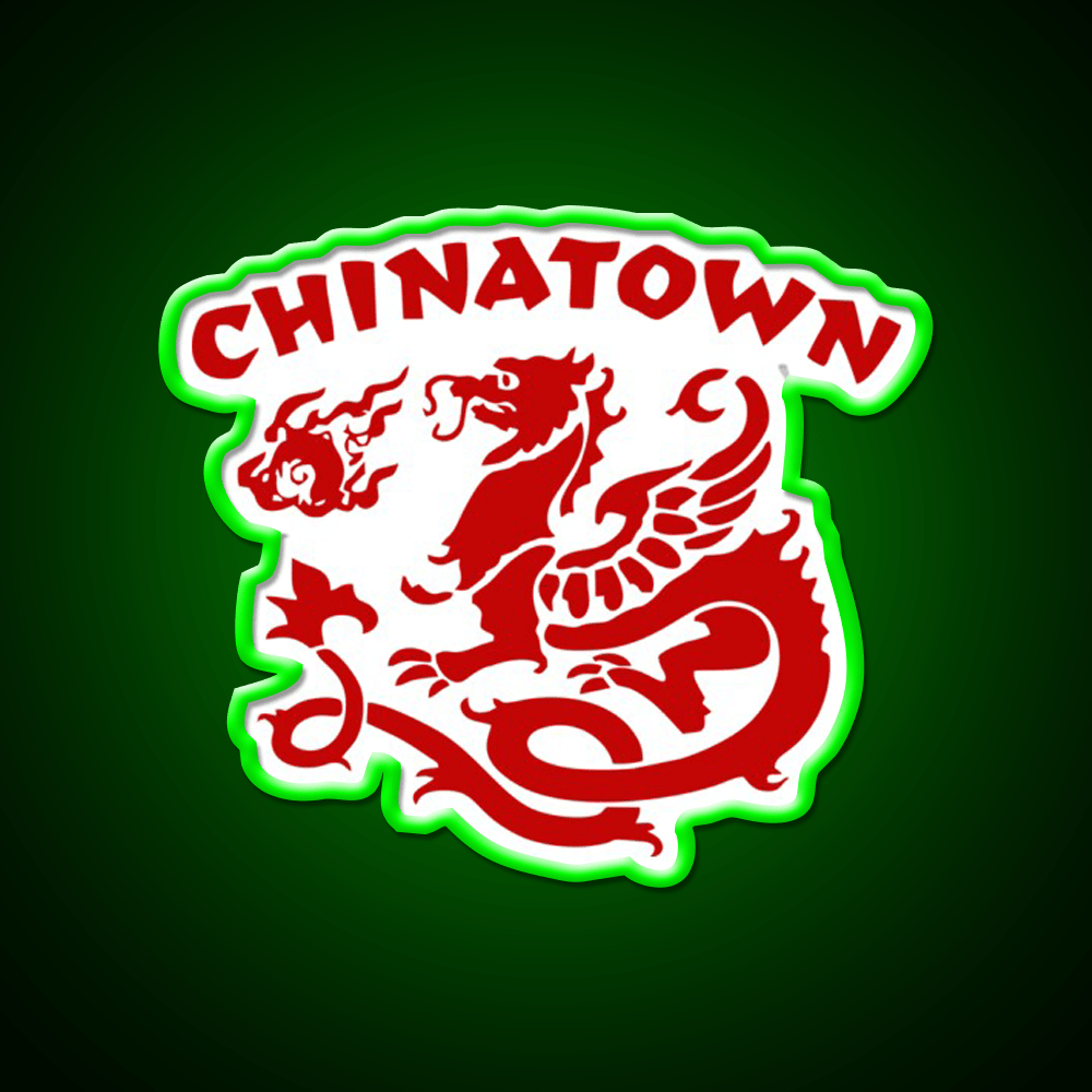 Chinatown Asian Cultural Led Neon Sign Wall Art Neon Sign Rgb Color - Shineneon