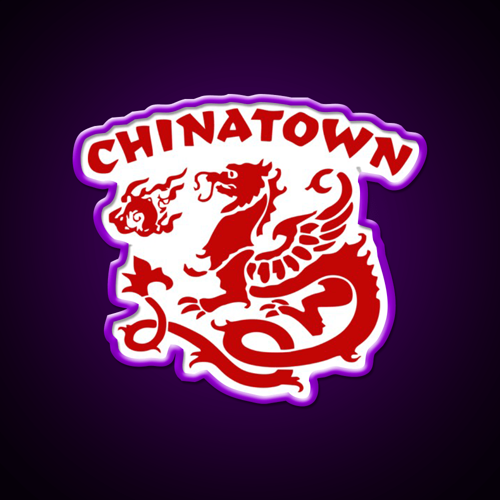 Chinatown Asian Cultural Led Neon Sign Wall Art Neon Sign Rgb Color - Shineneon