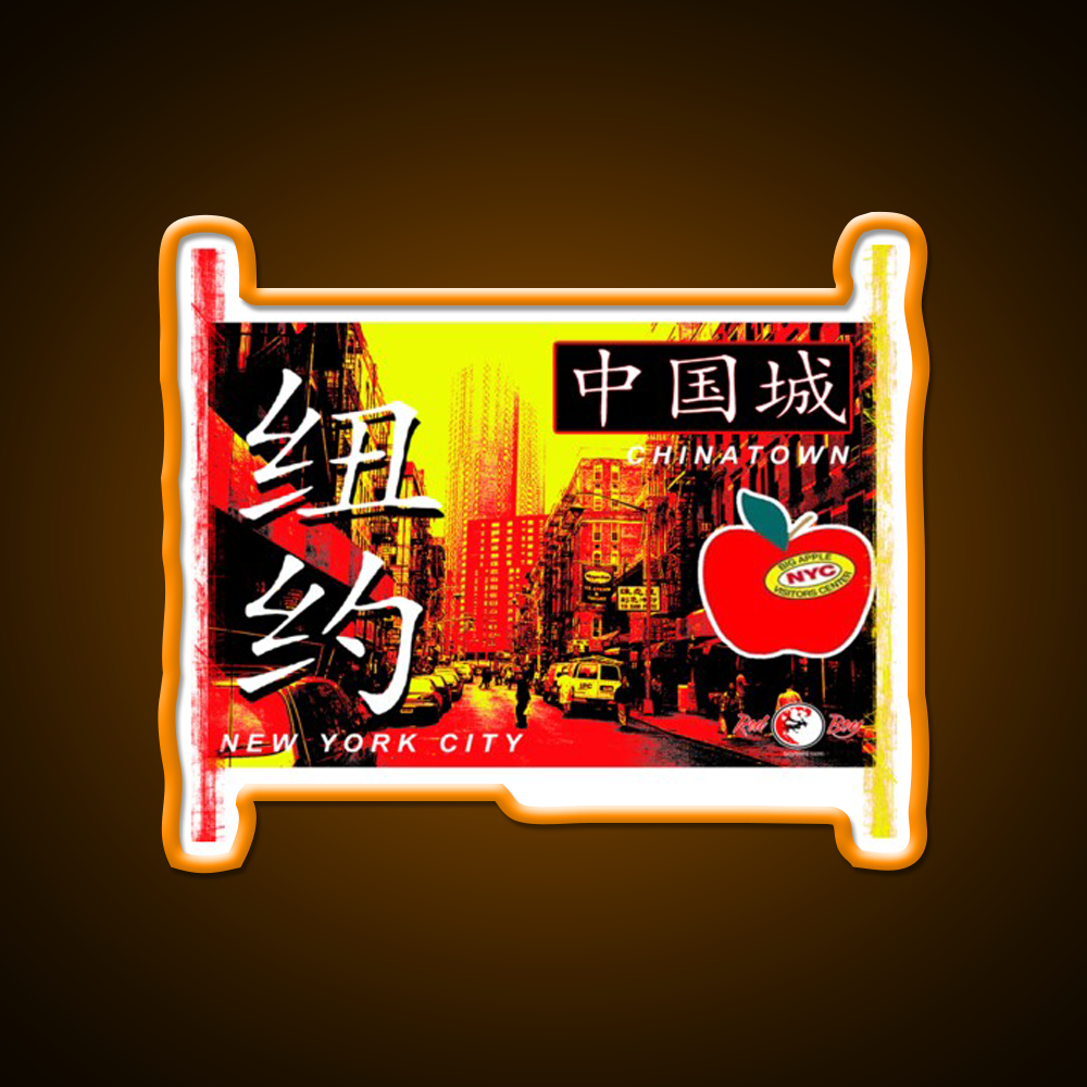Chinatown In New York Asian Cultural Led Neon Sign Rgb Color - LED neon sign view 6