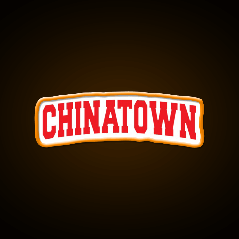 Chinatown Led Neon Sign Chinese Food Rgb Color - Shineneon