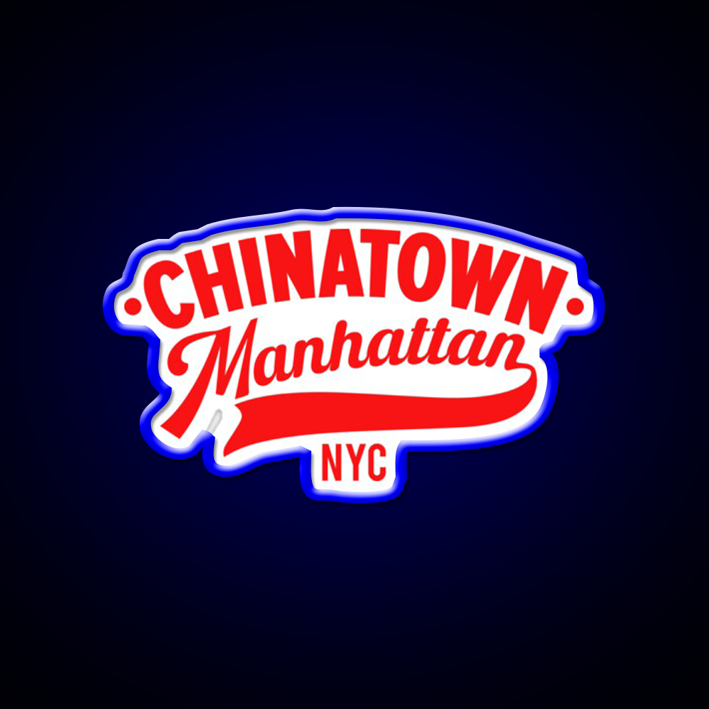 Chinatown Manhattan Where East Meets West Asian Cultural Led Neon Sign Home Rgb Color - LED neon sign view 5