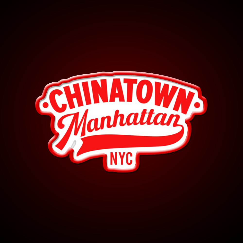 Chinatown Manhattan Where East Meets West Asian Cultural Led Neon Sign Home Rgb Color - LED neon sign view 10