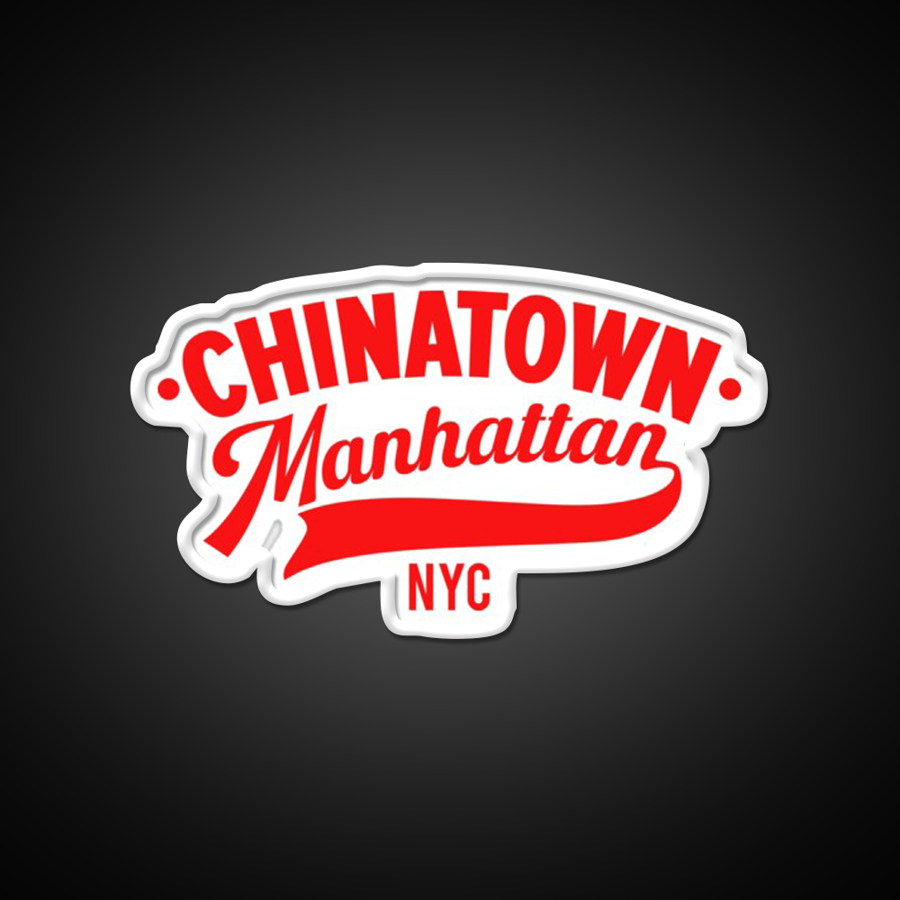 Chinatown Manhattan Where East Meets West Asian Cultural Led Neon Sign Home Rgb Color - LED neon sign view 11