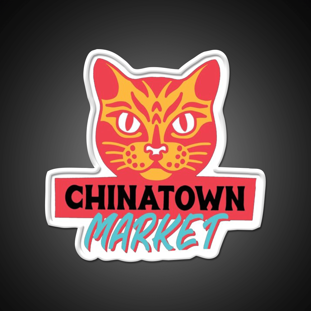 Chinatown Market Asian Cultural Led Neon Sign Rgb Color - Shineneon