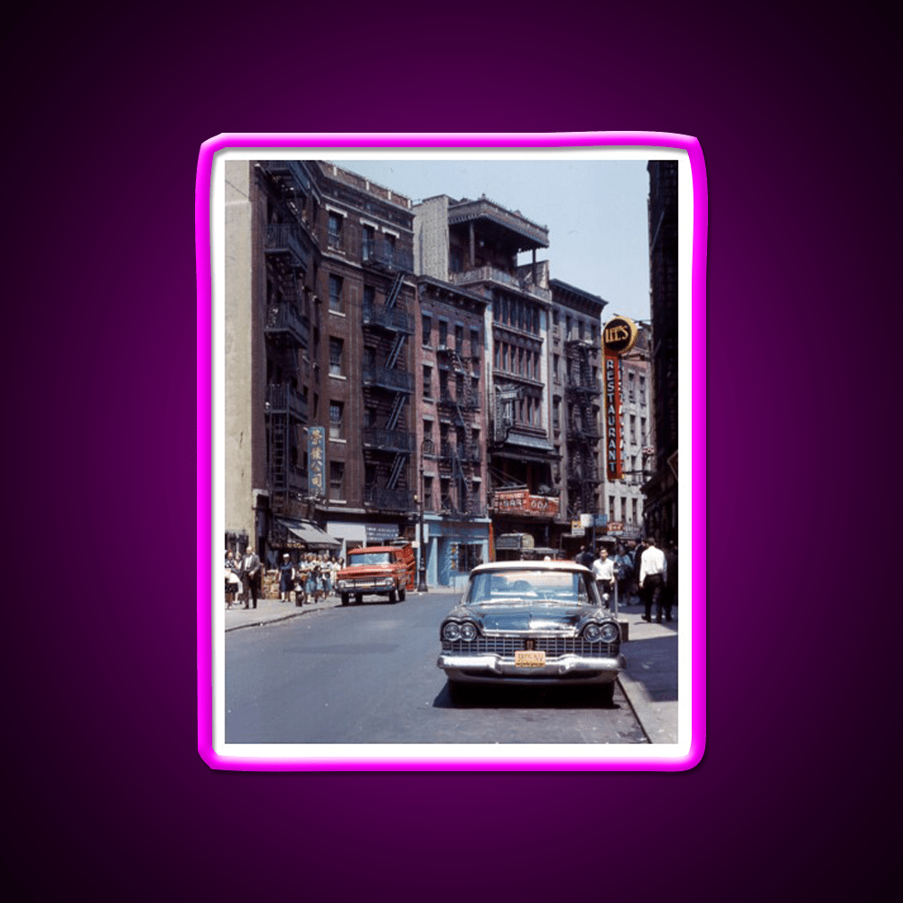 Chinatown Nyc In The 1950S Asian Cultural Led Neon Sign Rgb Color - Shineneon