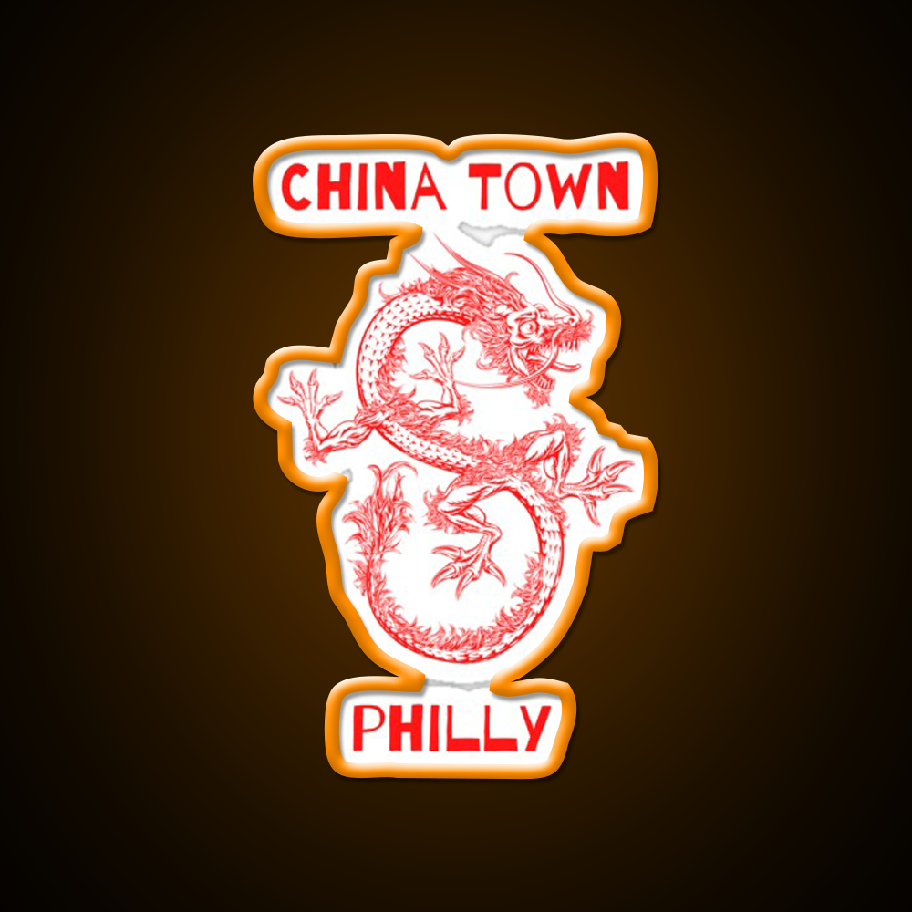 Chinatown Philly Asian Cultural Led Neon Sign Rgb Color - LED neon sign view 6