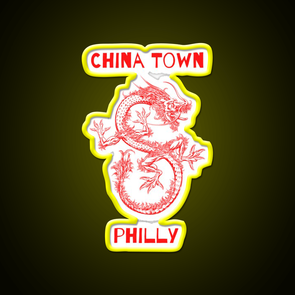 Chinatown Philly Asian Cultural Led Neon Sign Rgb Color - Shineneon