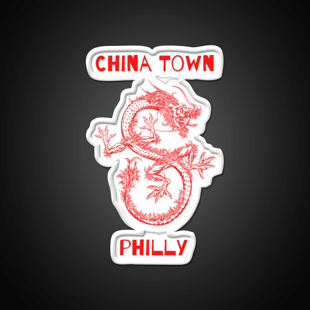 Chinatown Philly Asian Cultural Led Neon Sign Rgb Color - Shineneon