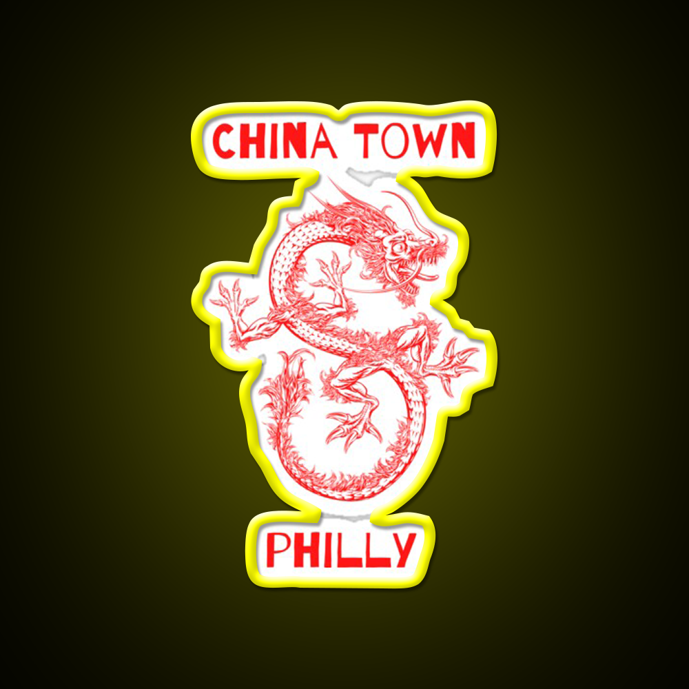 Chinatown Philly Asian Cultural Led Neon Sign Rgb Color - LED neon sign view 7