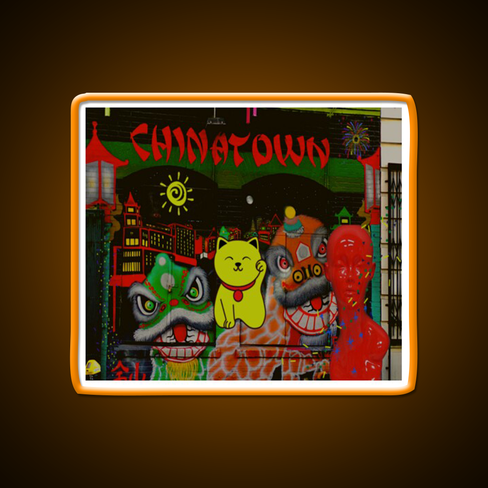 Chinatown Postcard Asian Cultural Led Neon Sign Rgb Color - LED neon sign view 6