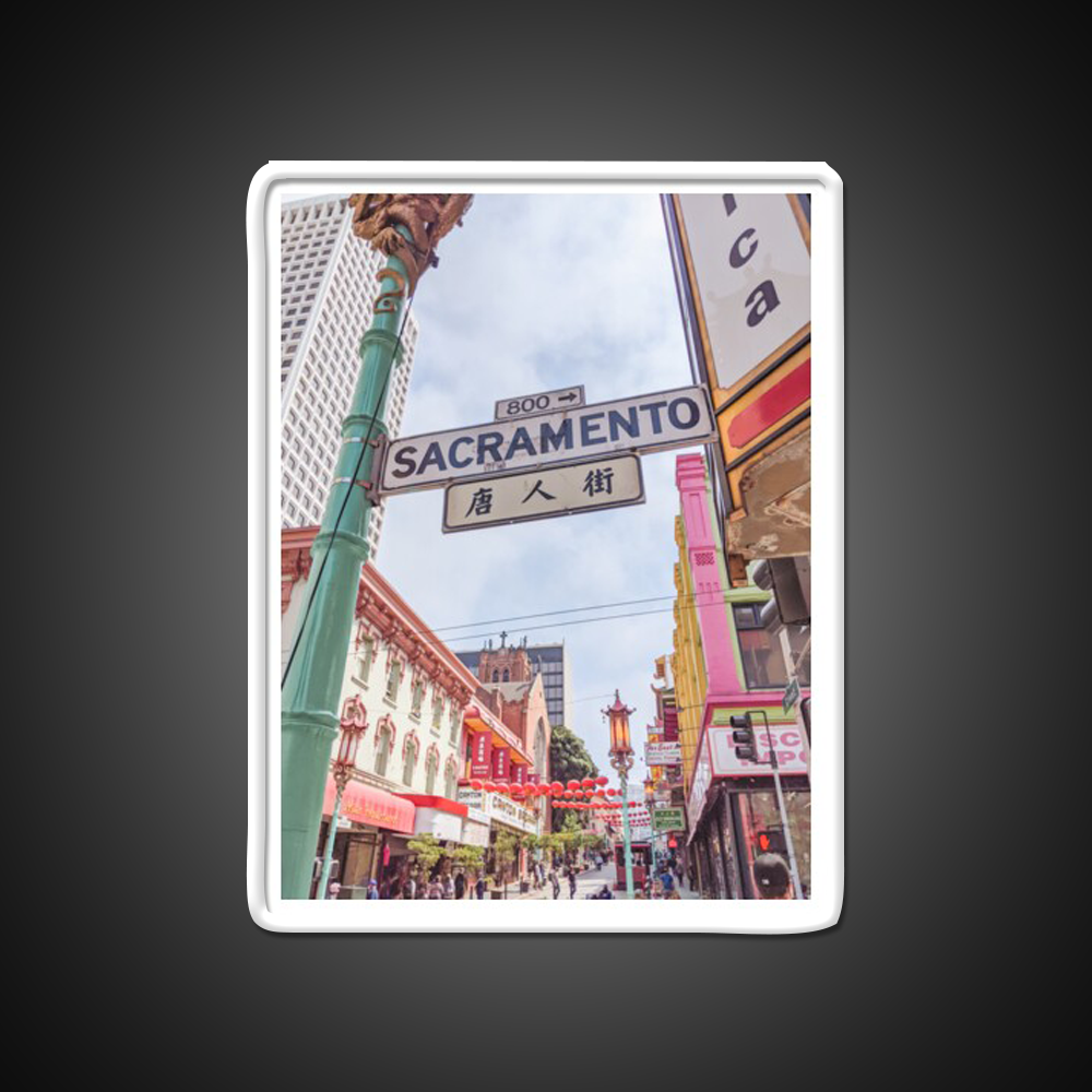 Chinatown San Francisco California Type A Asian Cultural Led Neon Sign Rgb Color - LED neon sign view 11