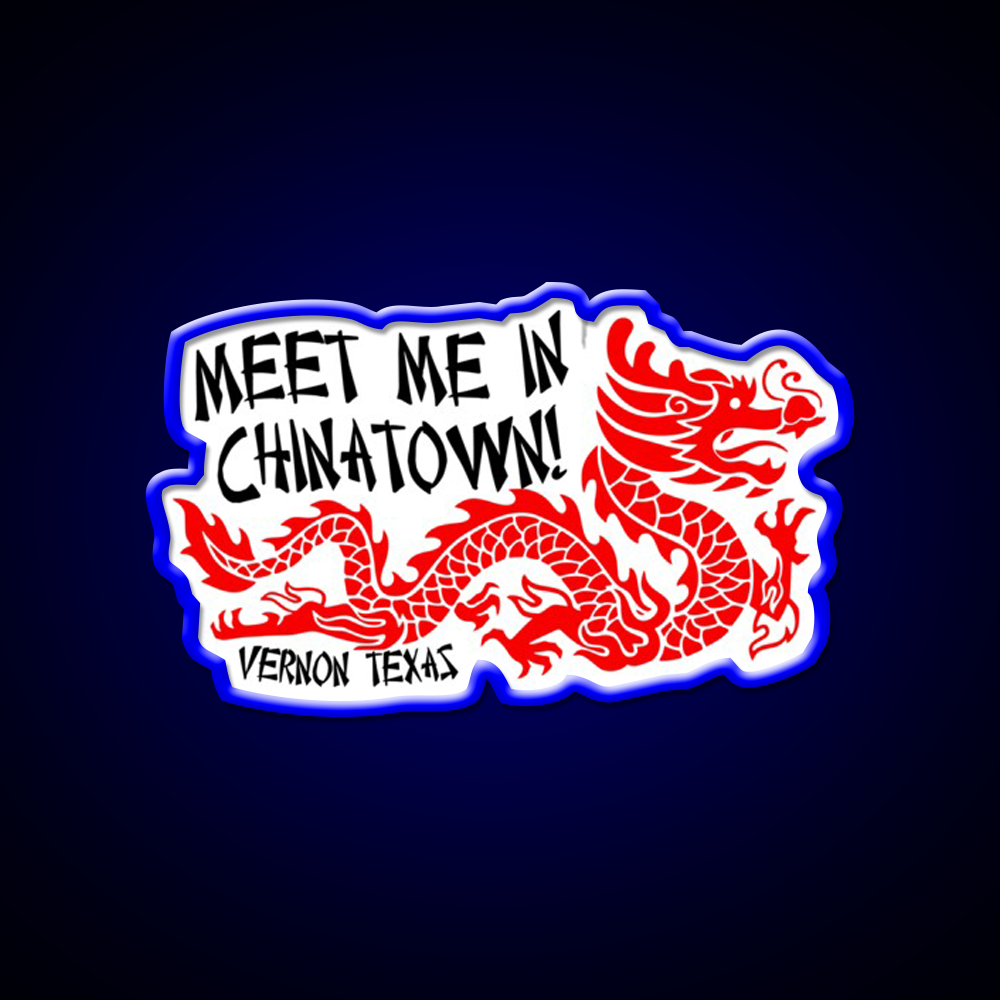 Chinatown Vernon Texas Asian Cultural Led Neon Sign Rgb Color - LED neon sign view 5
