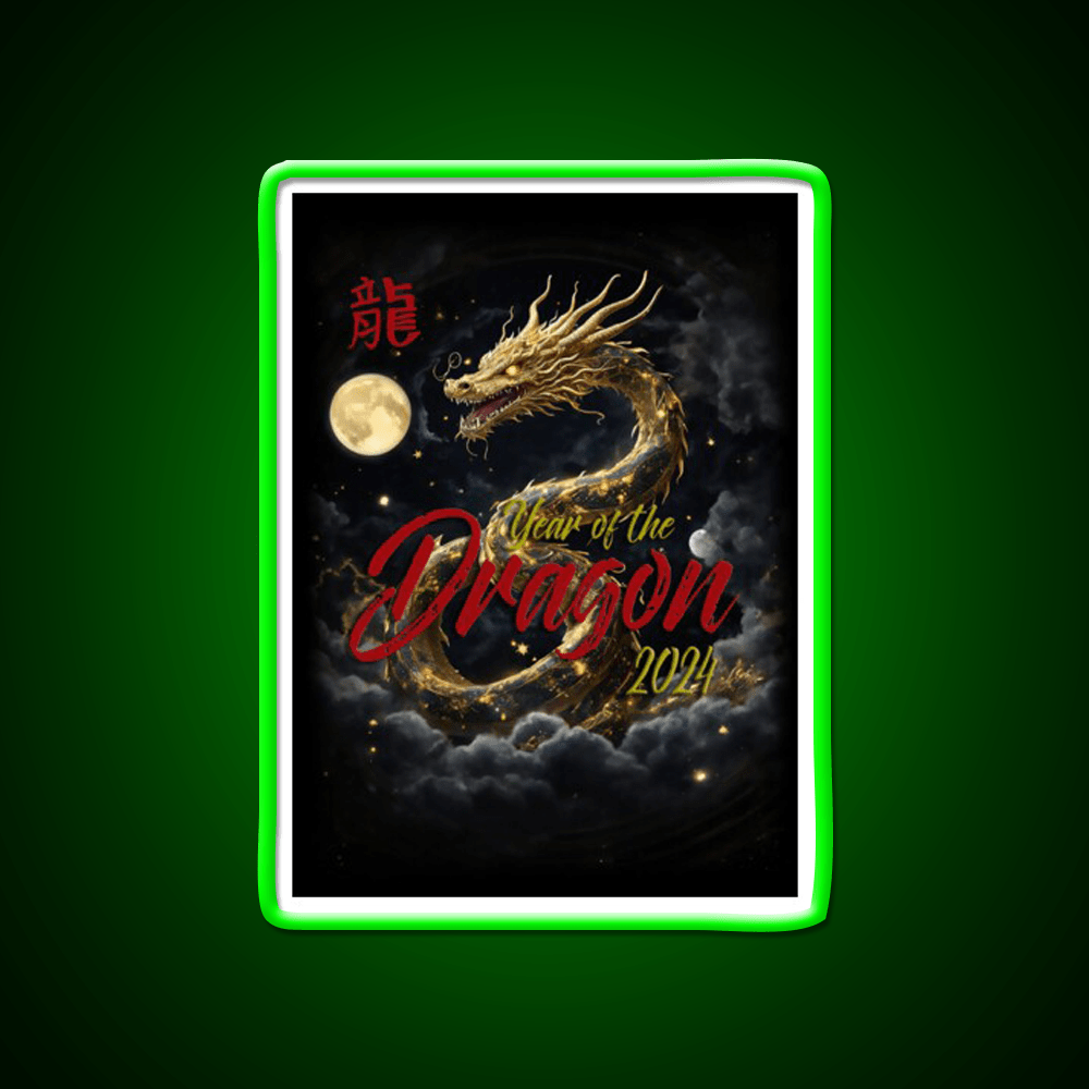 Chinese Asian Zodiac Lunar New Year Asian Cultural Led Neon Sign Rgb Color - Shineneon