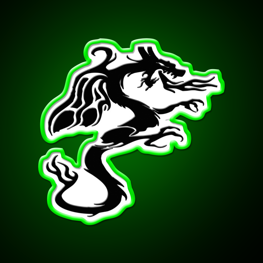 Chinese Dragon Asian Cultural Led Neon Sign Rgb Color - LED neon sign view 8
