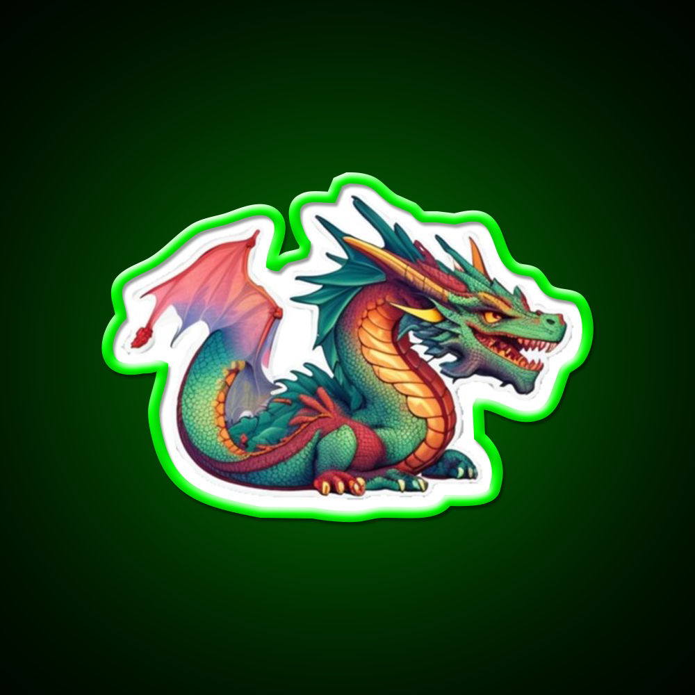 Chinese Dragon Asian Cultural Led Neon Sign Wall Art Rgb Color - LED neon sign view 8