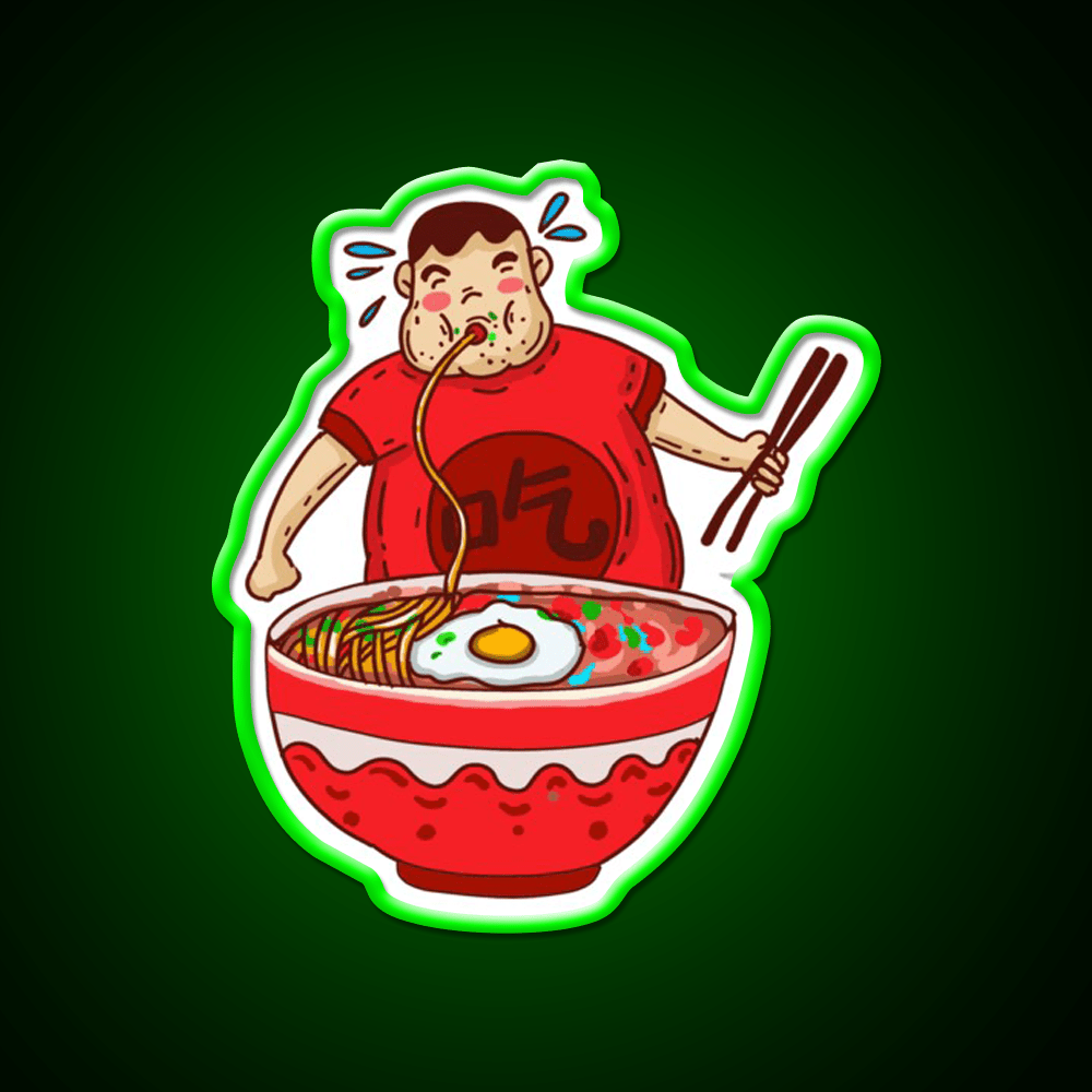 Chinese Food Is My Language Led Neon Sign Chinese Food Wall Neon Sign Rgb Color - Shineneon
