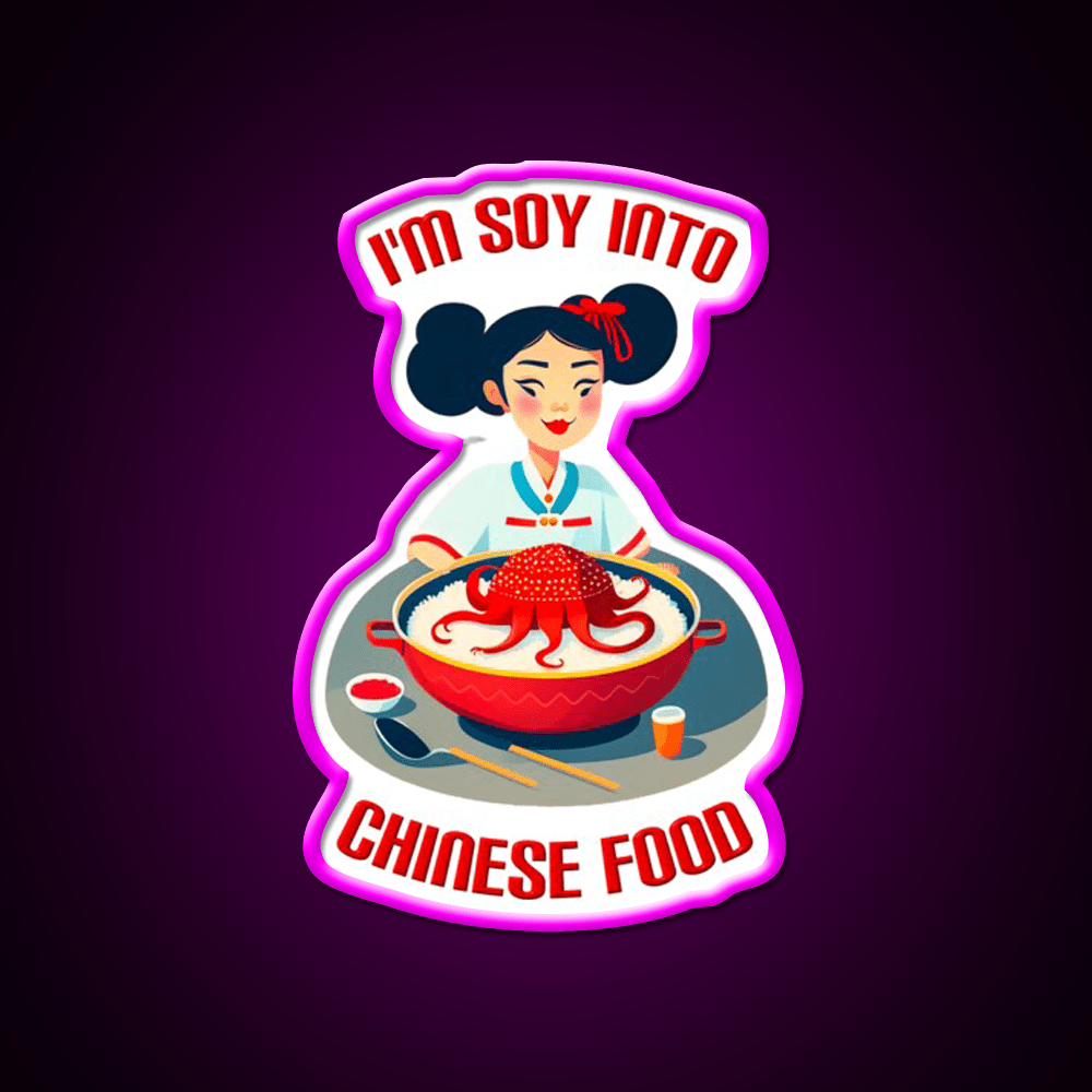 Chinese Food Neon Sign Led Neon Sign Chinese Food Rgb Color - Shineneon