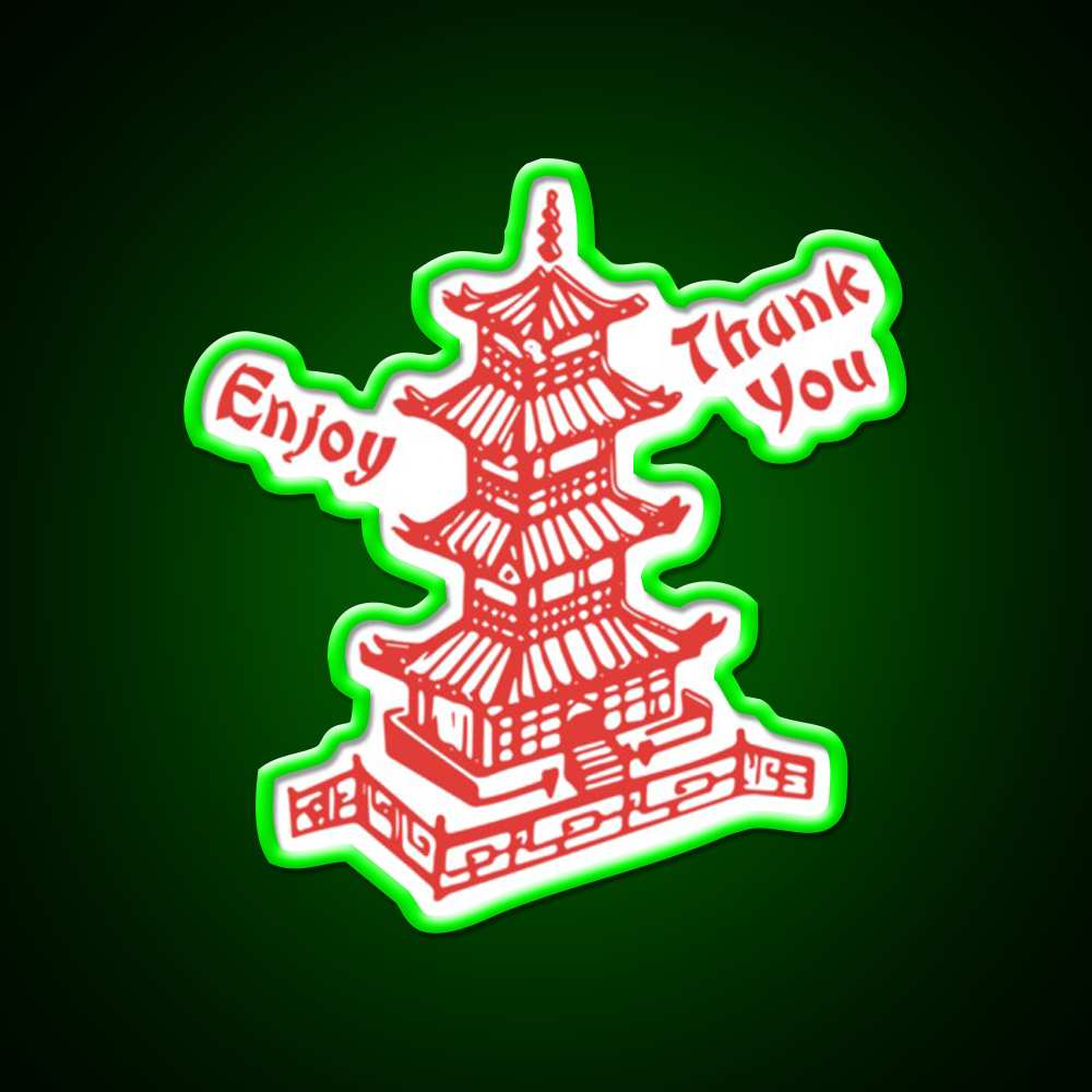 Chinese Food Take Out Neon Sign Led Neon Sign Chinese Food Rgb Color