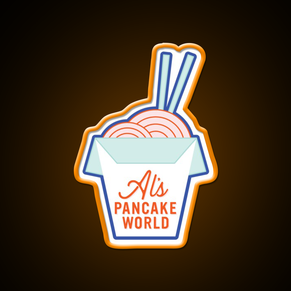 Chinese Food Takeout Led Neon Sign Chinese Food Rgb Color