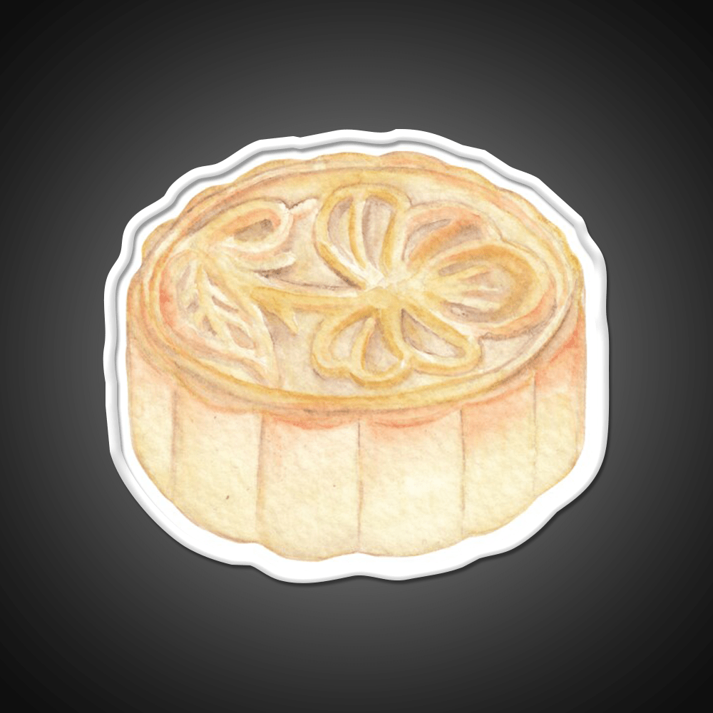 Chinese Mooncake Snack Food Led Neon Sign Rgb Color - Shineneon