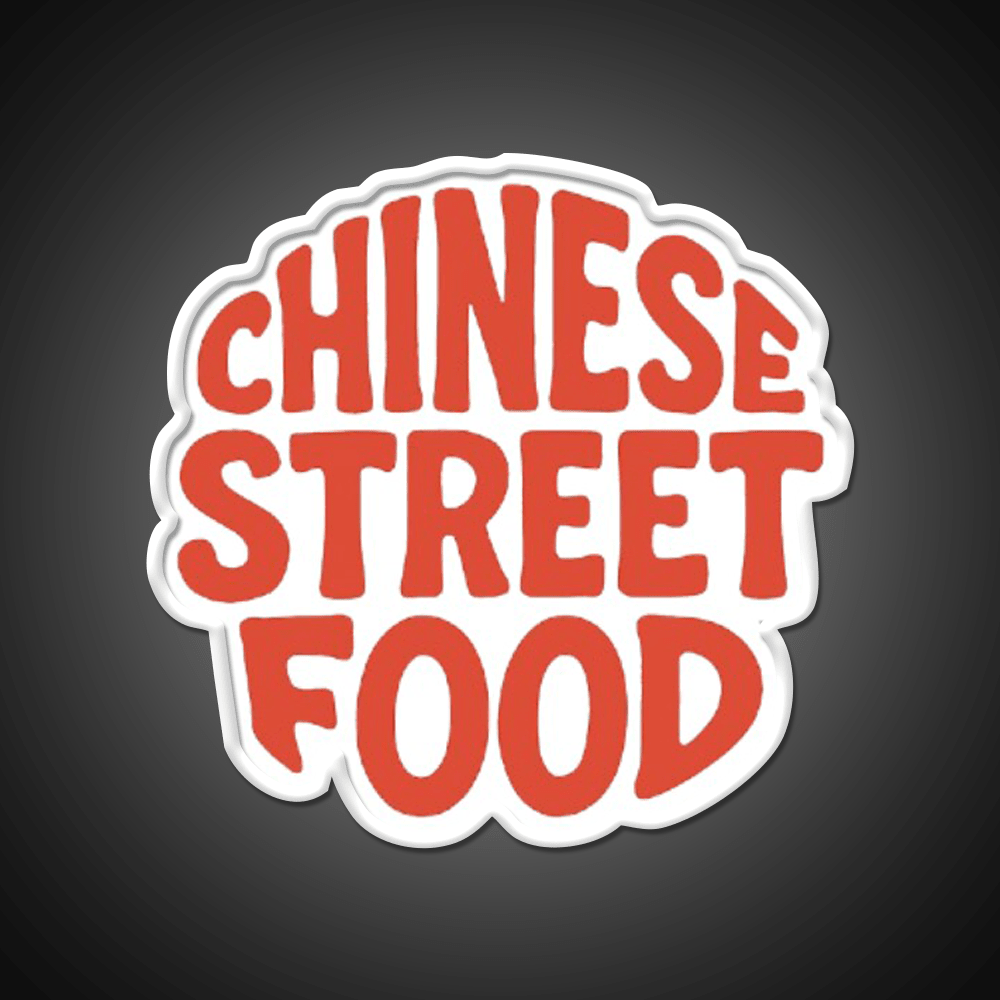 Chinese Street Food Led Neon Sign Chinese Food Rgb Color - Shineneon