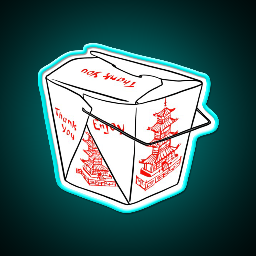 Chinese Take Out Led Neon Sign Chinese Food Rgb Color