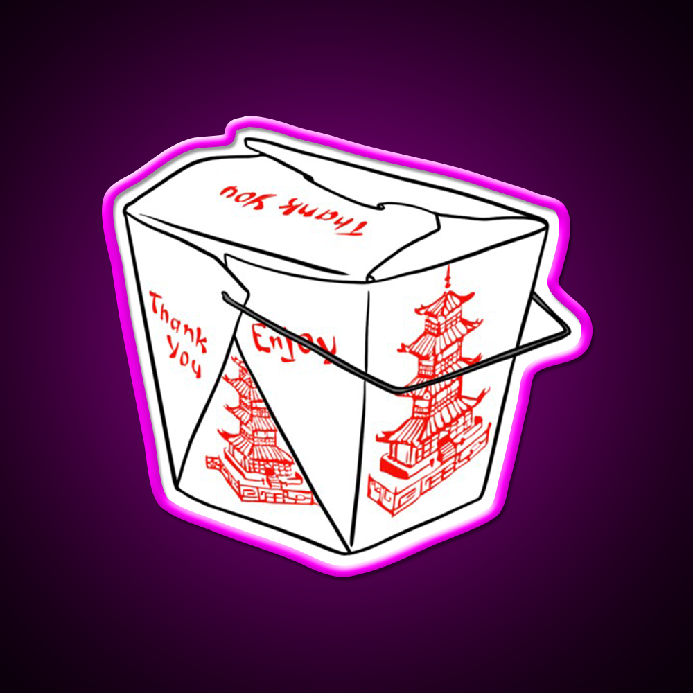 Chinese Take Out Led Neon Sign Chinese Food Rgb Color