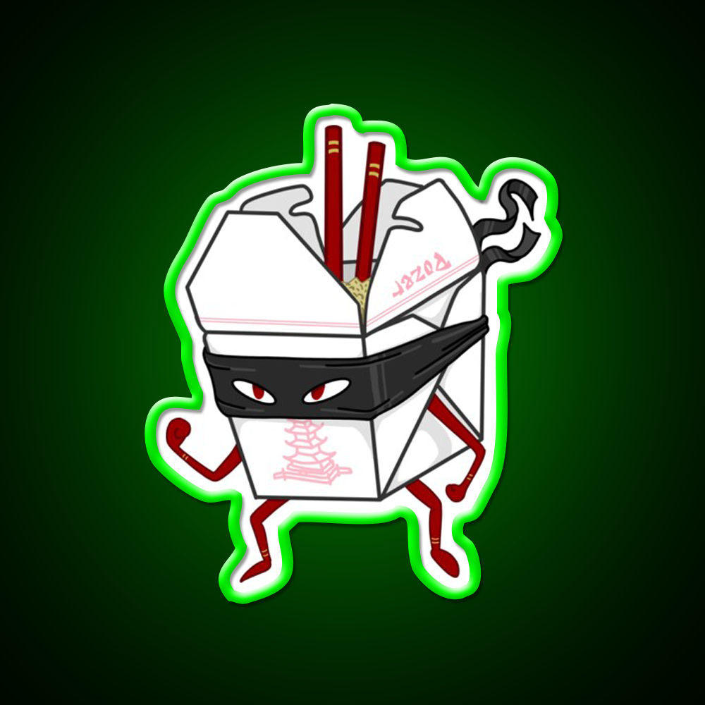 Chinese Take You Out By Pozer Led Neon Sign Chinese Food Rgb Color