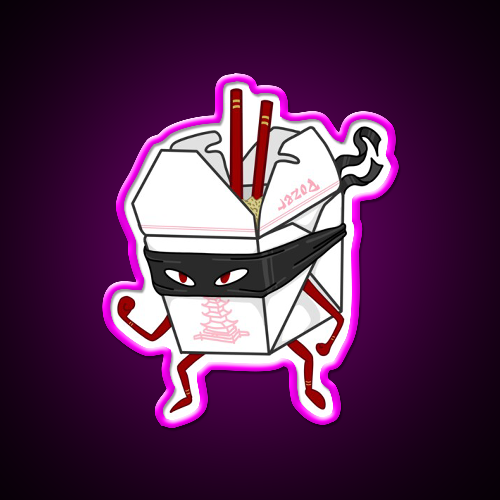 Chinese Take You Out By Pozer Led Neon Sign Chinese Food Rgb Color