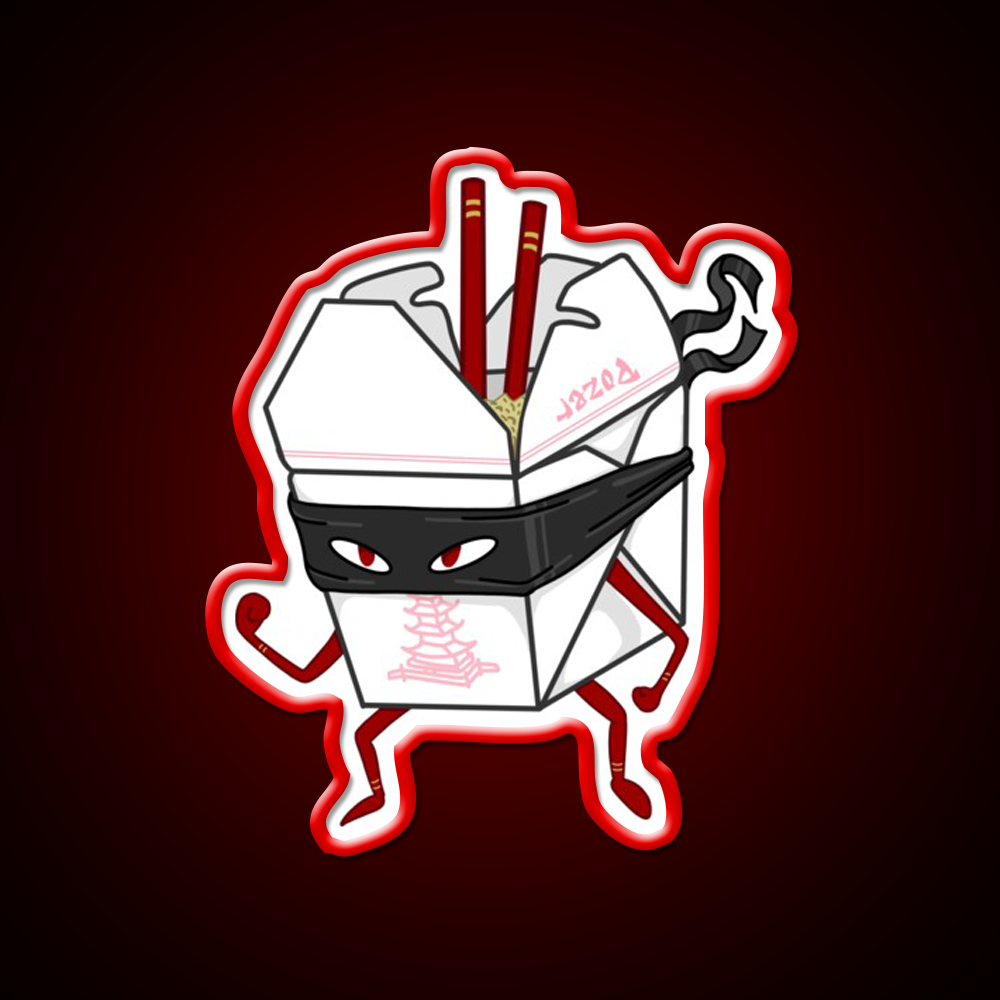 Chinese Take You Out By Pozer Led Neon Sign Chinese Food Rgb Color