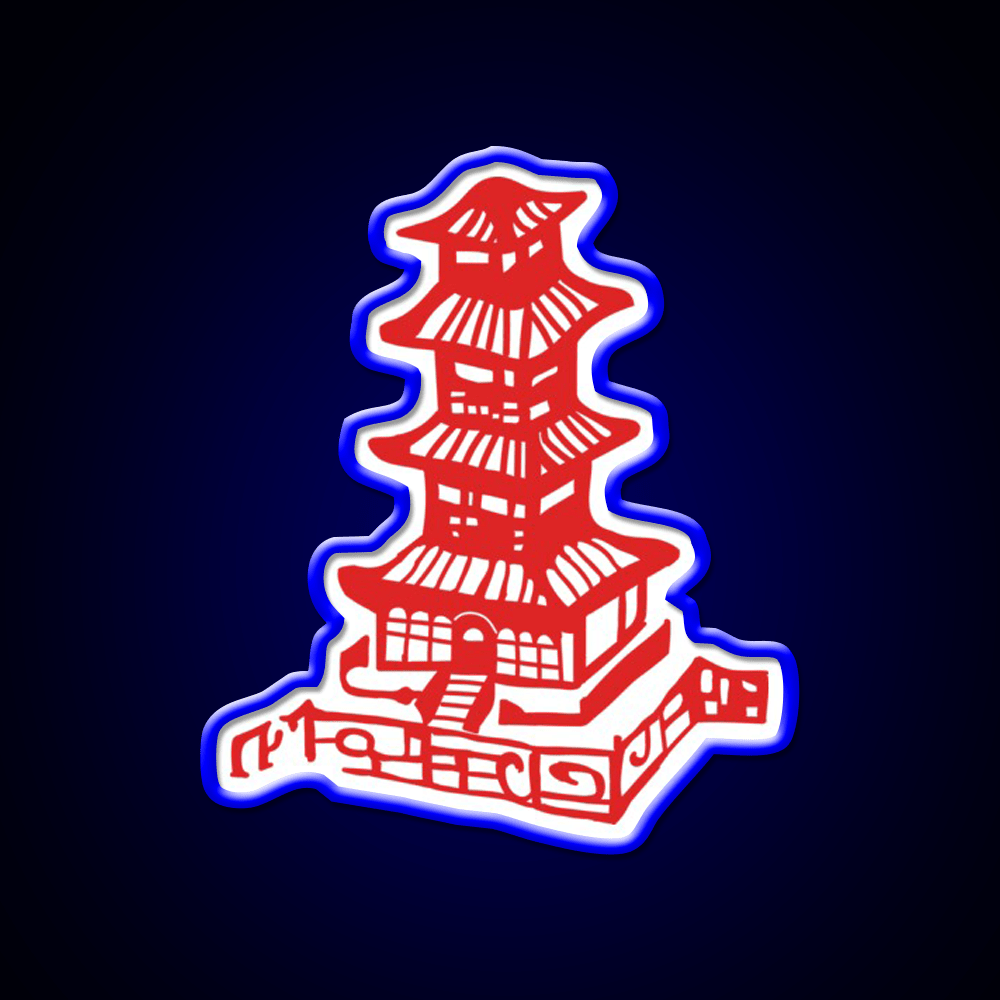 Chinese Takeout Box Fast Food Led Neon Sign For Burger Place Rgb Color - Shineneon