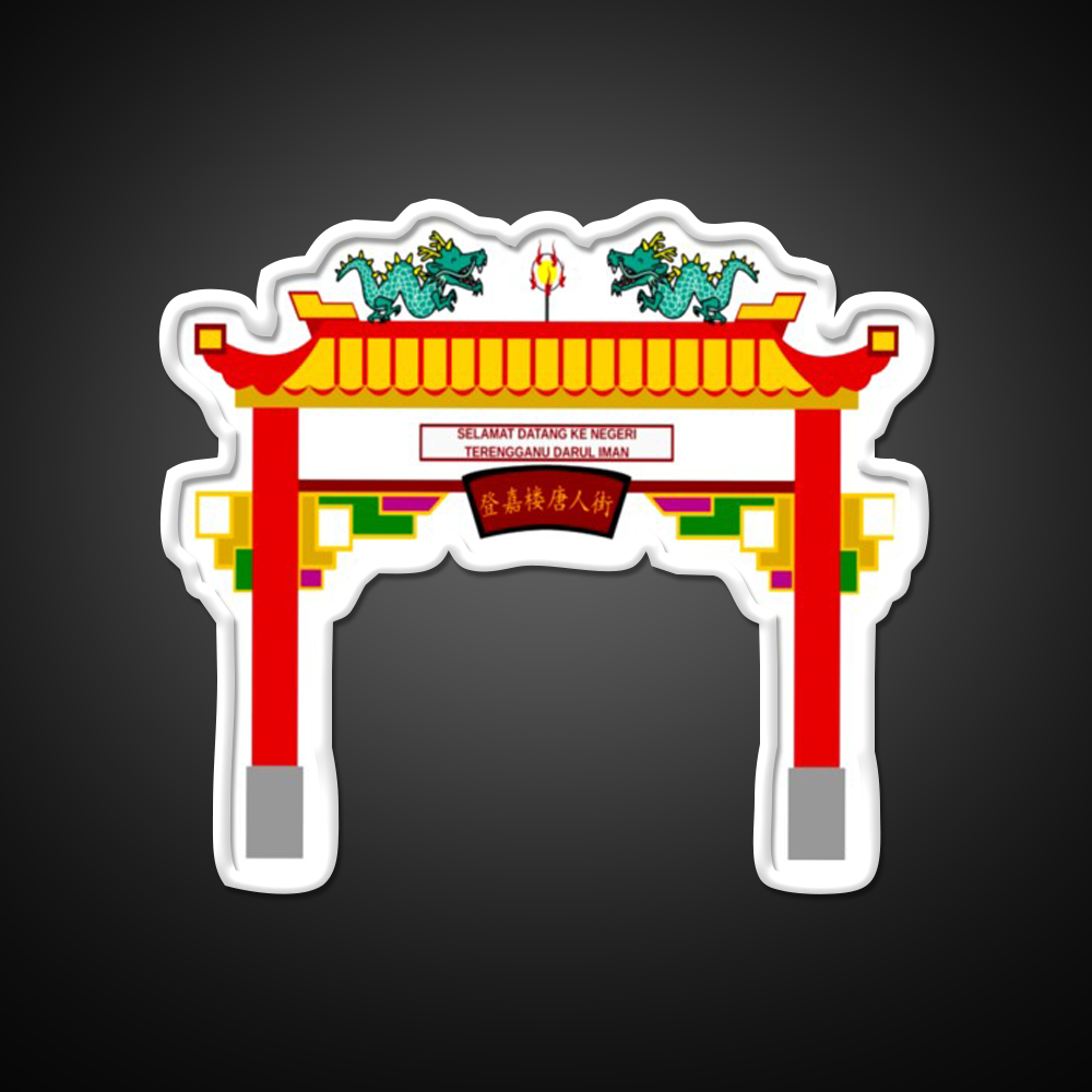 Chinese Temple Door Asian Cultural Led Neon Sign Rgb Color - LED neon sign view 11