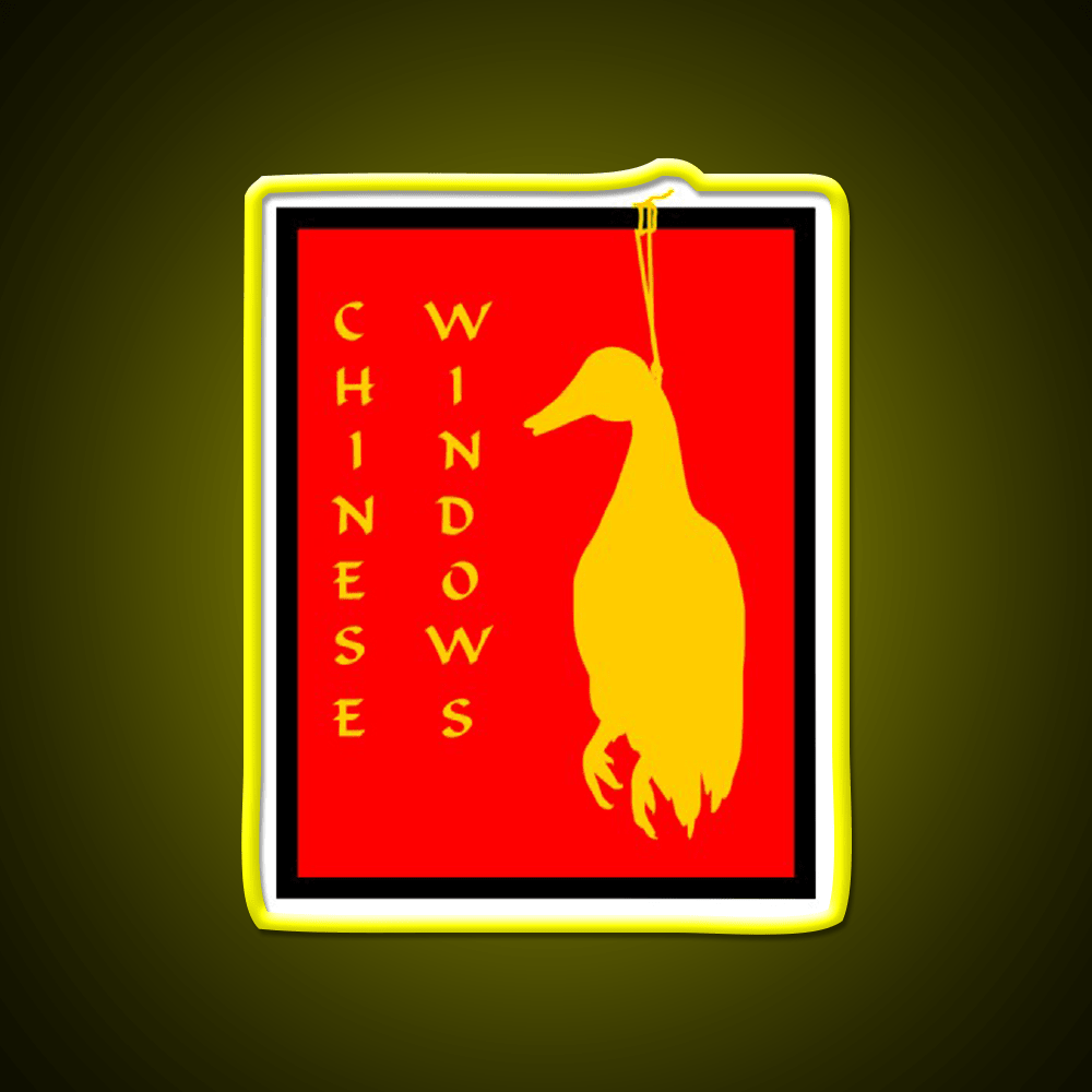 Chinese Windows Led Neon Sign Chinese Food Rgb Color - Shineneon