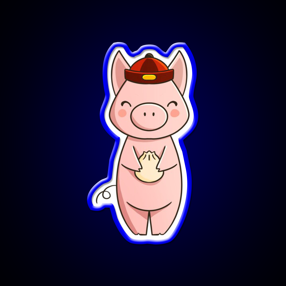 Chinese Zodiac Pig Asian Cultural Led Neon Sign Rgb Color - LED neon sign view 5