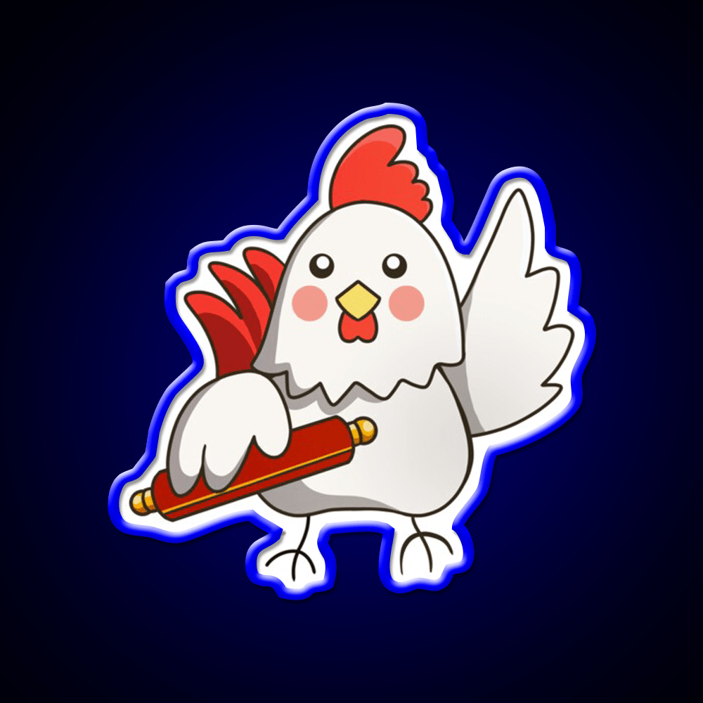 Chinese Zodiac Rooster Asian Cultural Led Neon Sign Rgb Color - Shineneon