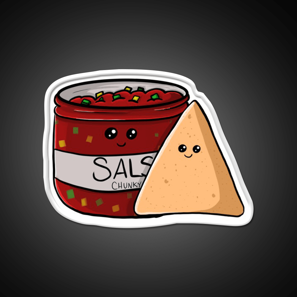 Chips And Salsa Snack Food Led Neon Sign Rgb Color - Shineneon