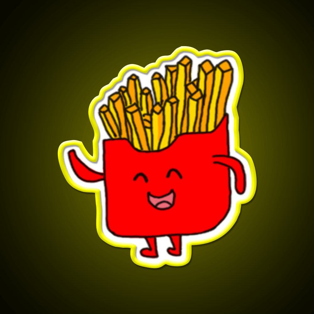 Chips Snack Food Led Neon Sign Rgb Color - Shineneon