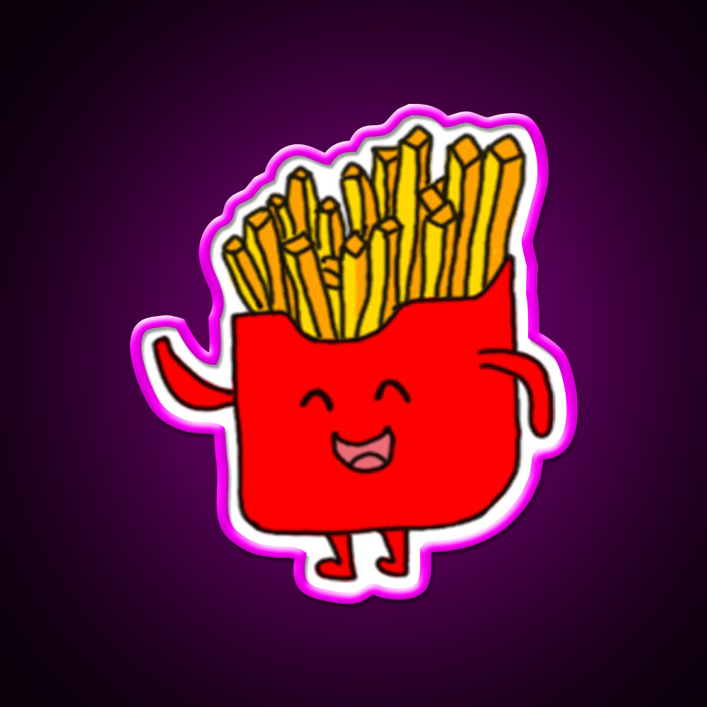 Chips Snack Food Led Neon Sign Rgb Color - Shineneon