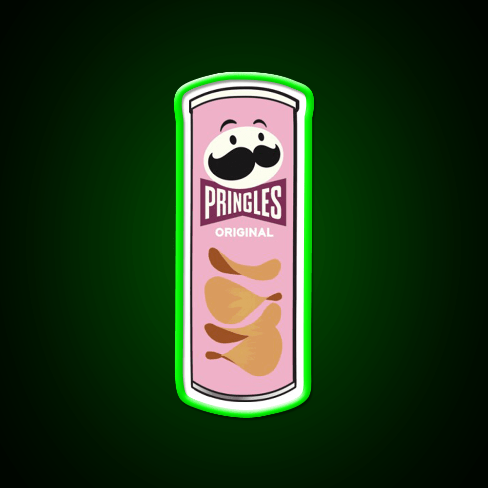 Chips Snack Pringles Snack Food Led Neon Sign Rgb Color - Shineneon