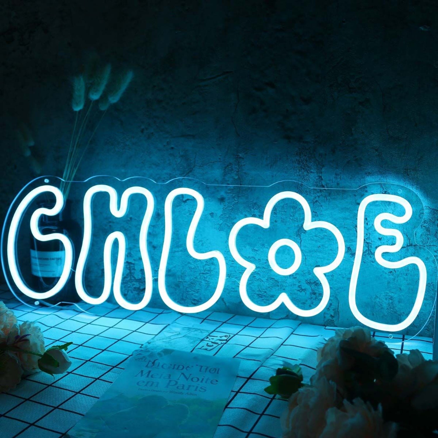 Chloe Blue Name Led Neon Sign | Shineneon