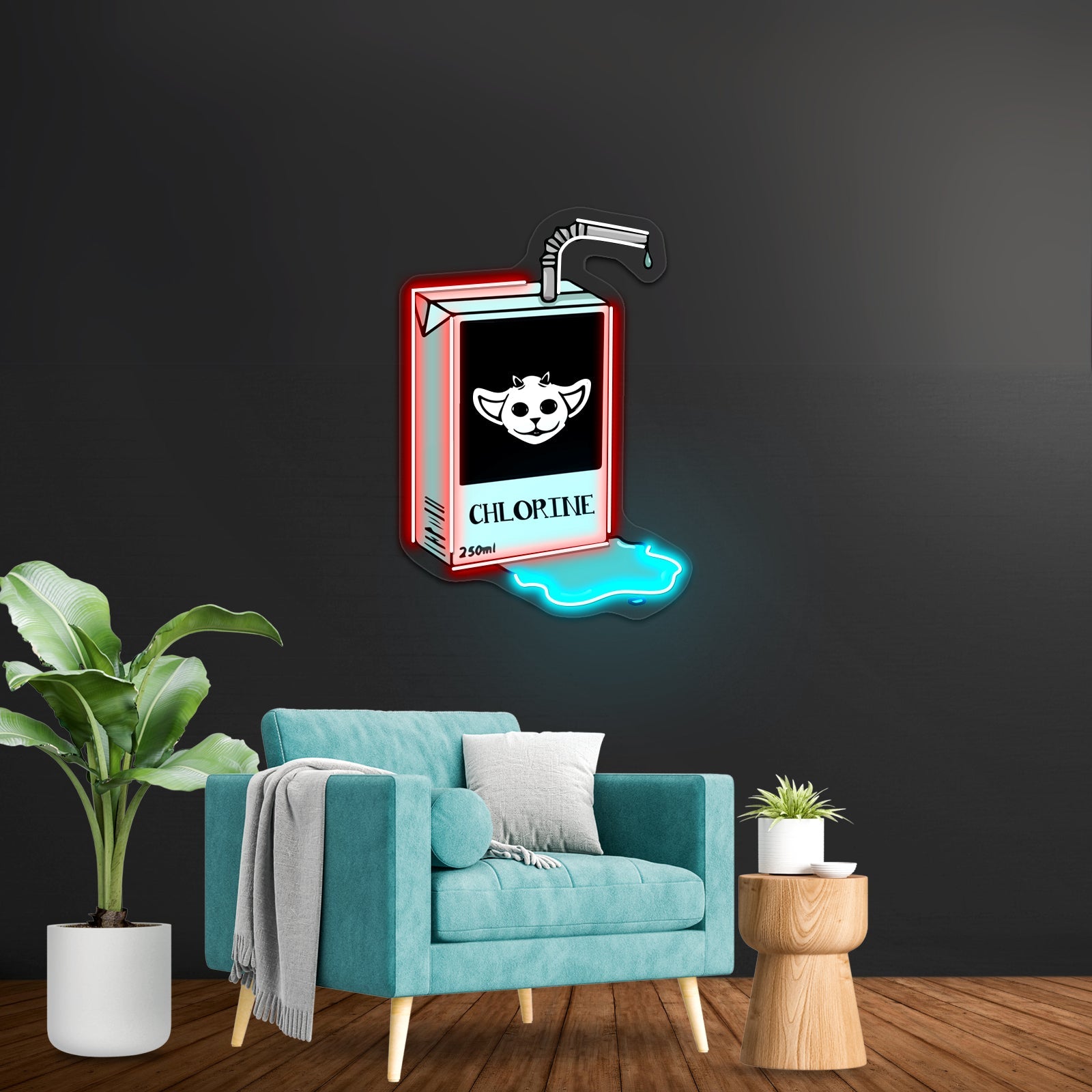 Chlorine Artwork Business Neon Sign - Shineneon