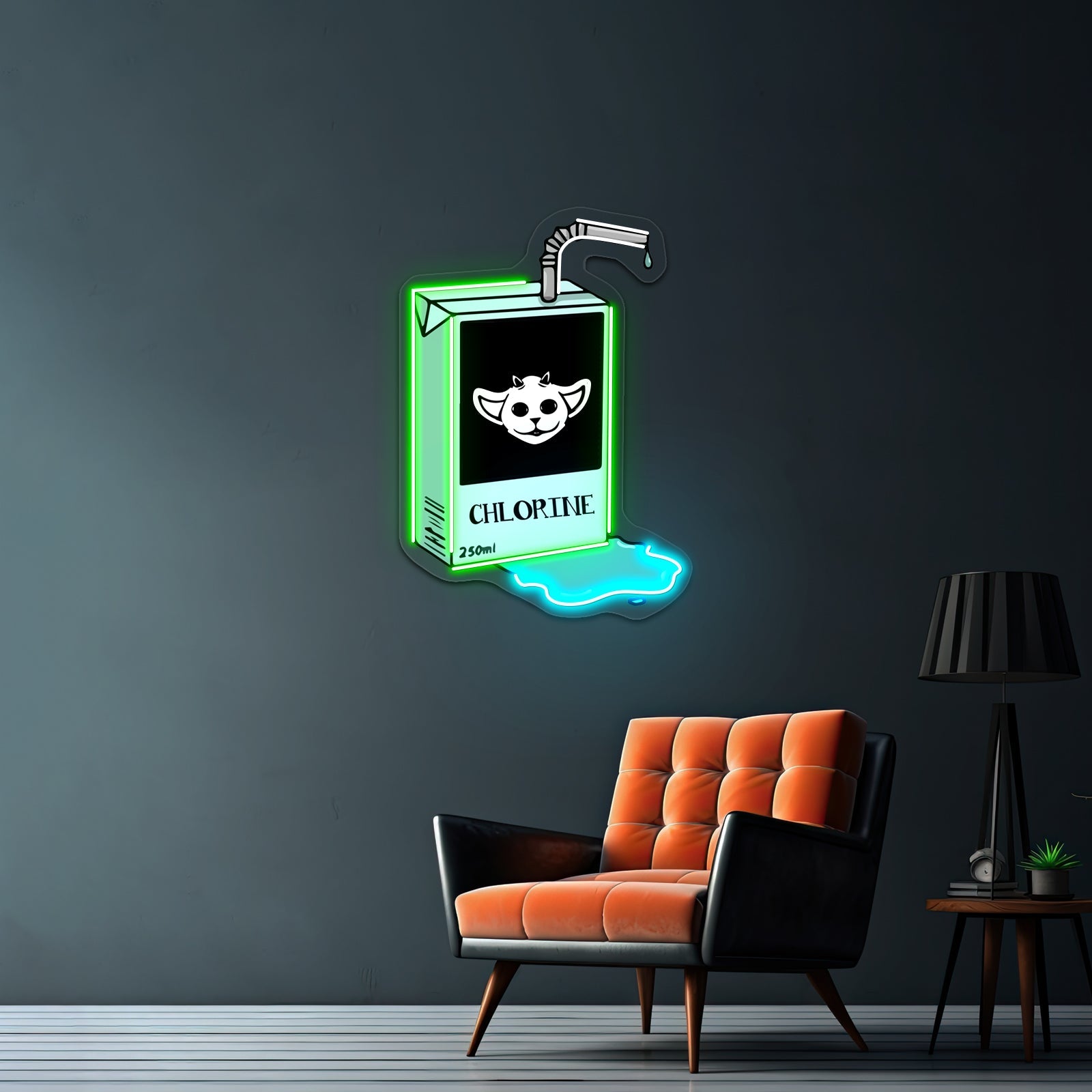 Chlorine Artwork Business Neon Sign - Shineneon