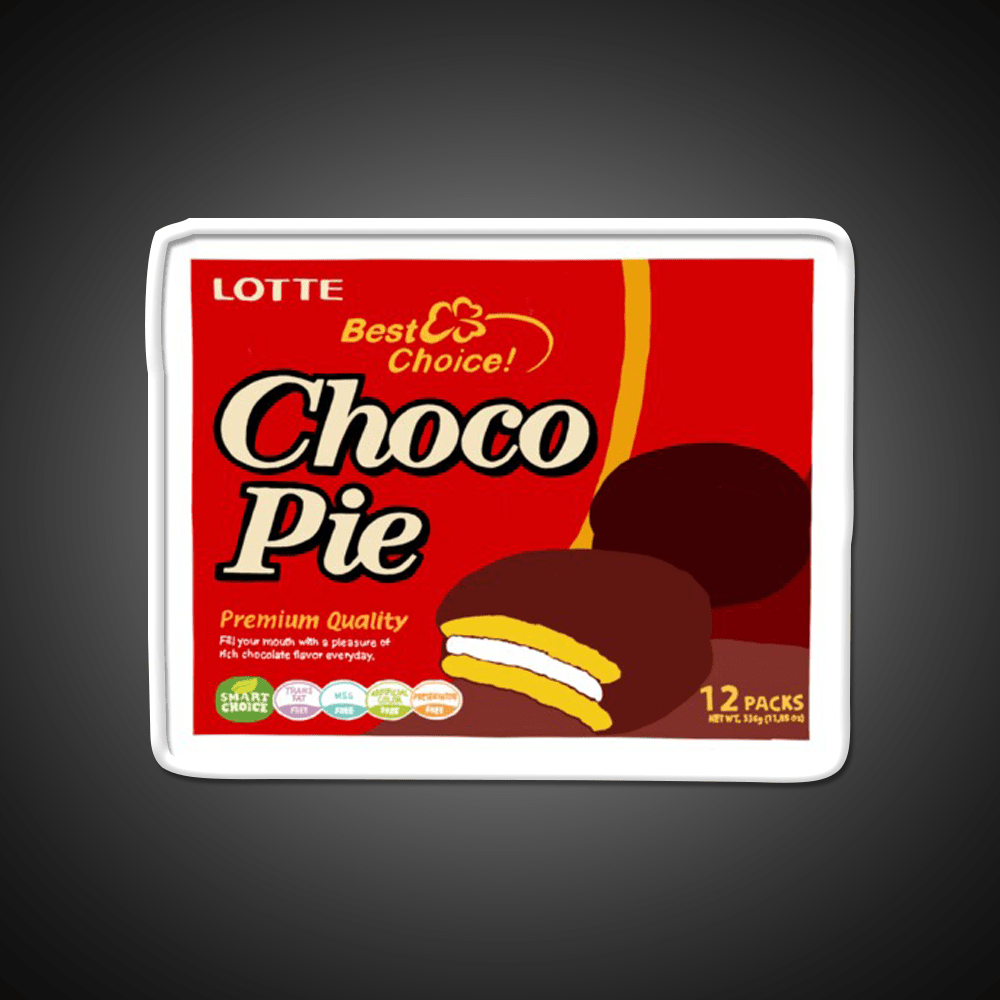 Choco Pie Snack Food Led Neon Sign Rgb Color - Shineneon