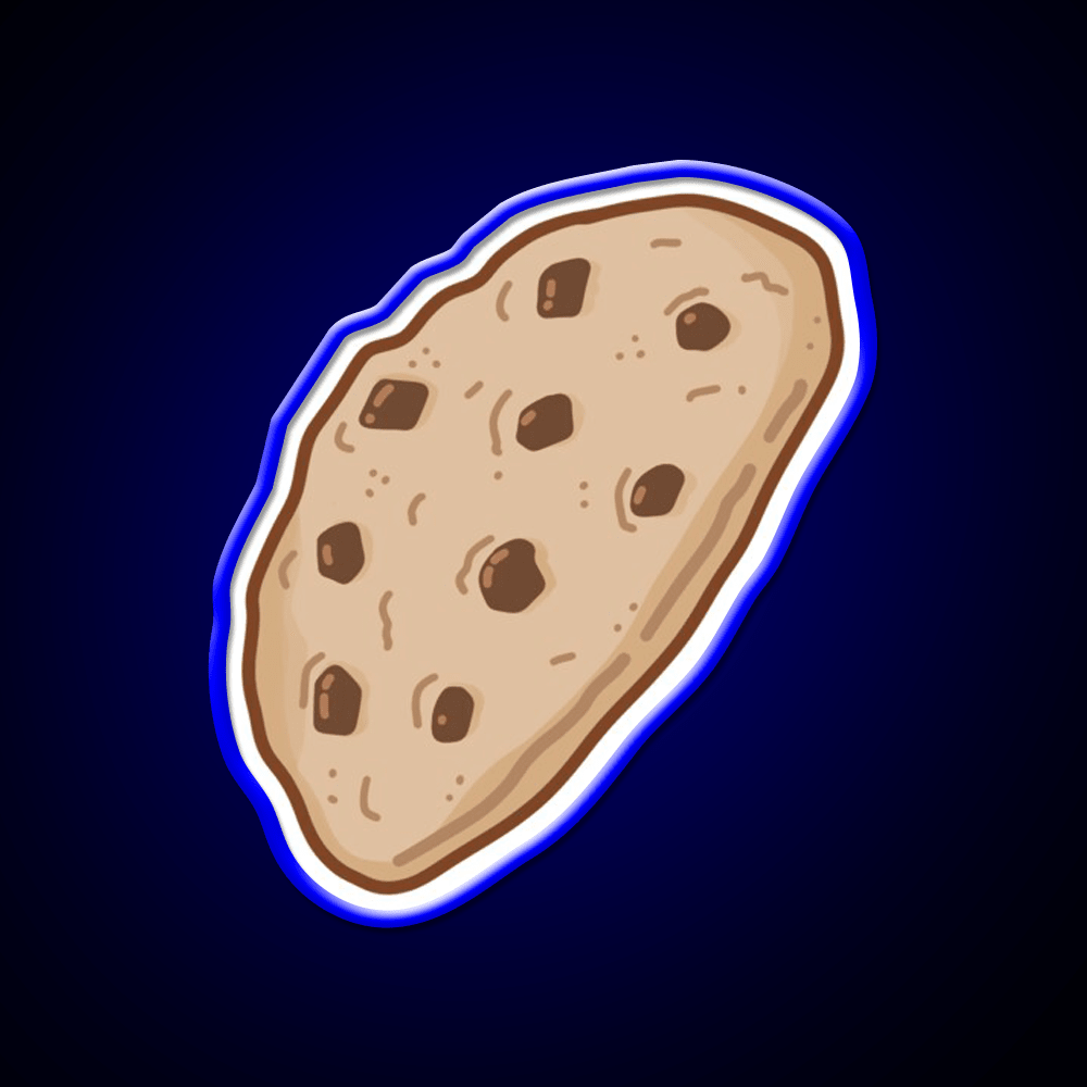 Chocolate Chip Cookie Snack Food Led Neon Sign Rgb Color - Shineneon
