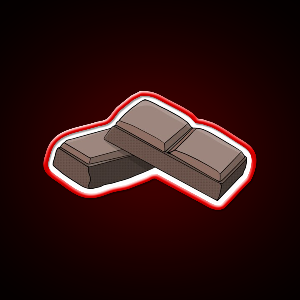 Chocolate Is Delicious Man Cave Bar Led Neon Sign Rgb Color