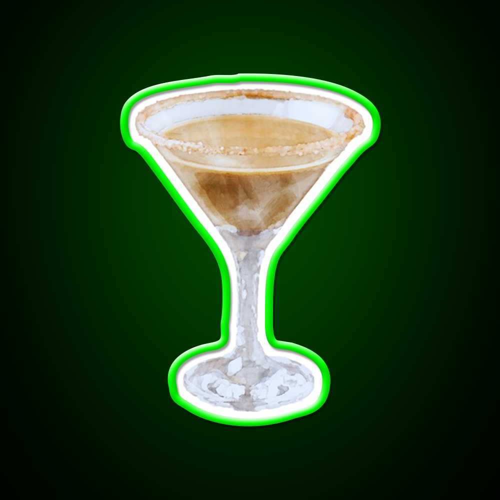 Chocolate Martini Cocktail Bar Decor Led Neon Sign Rgb Color - LED neon sign view 8