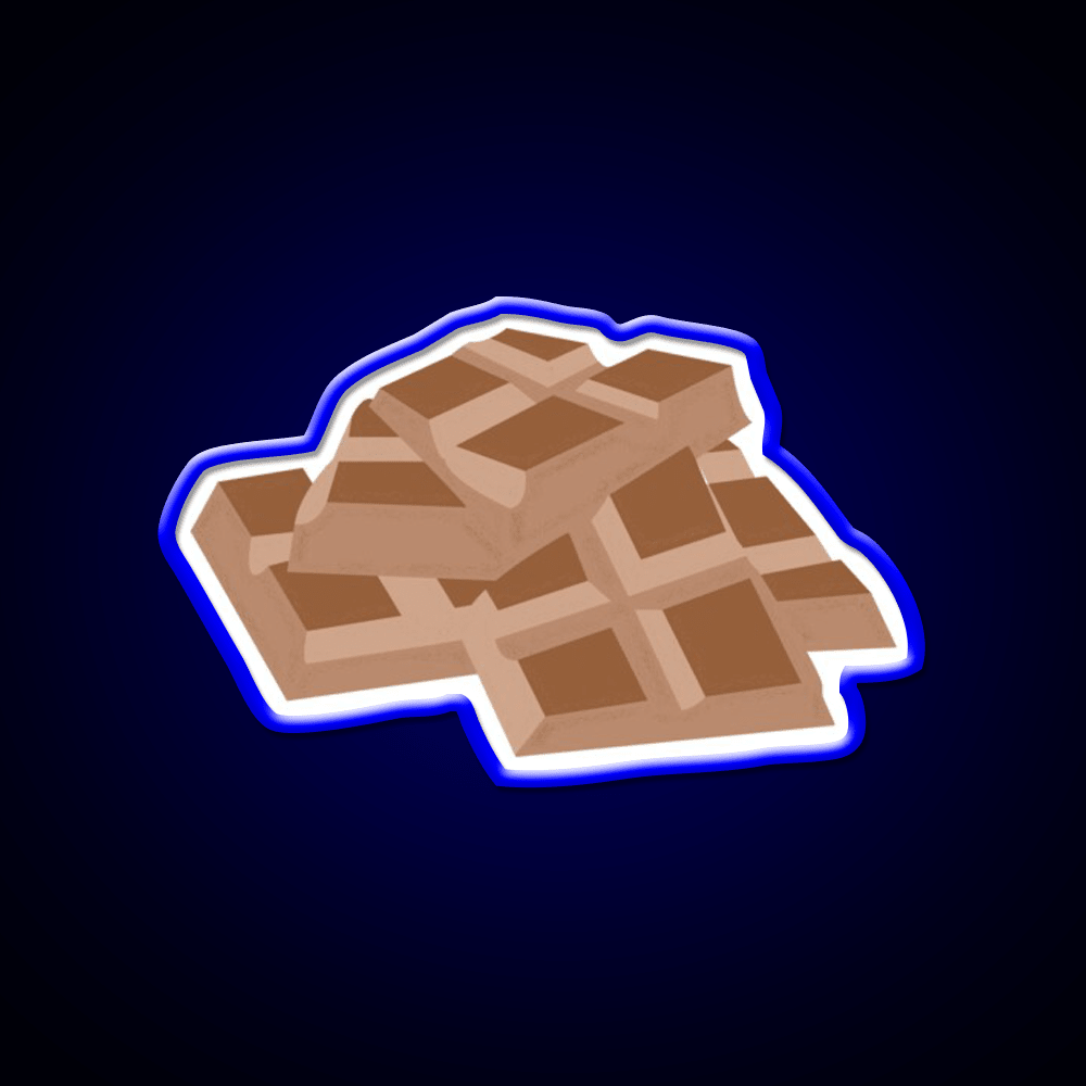 Chocolate Snack Food Led Neon Sign Rgb Color - Shineneon