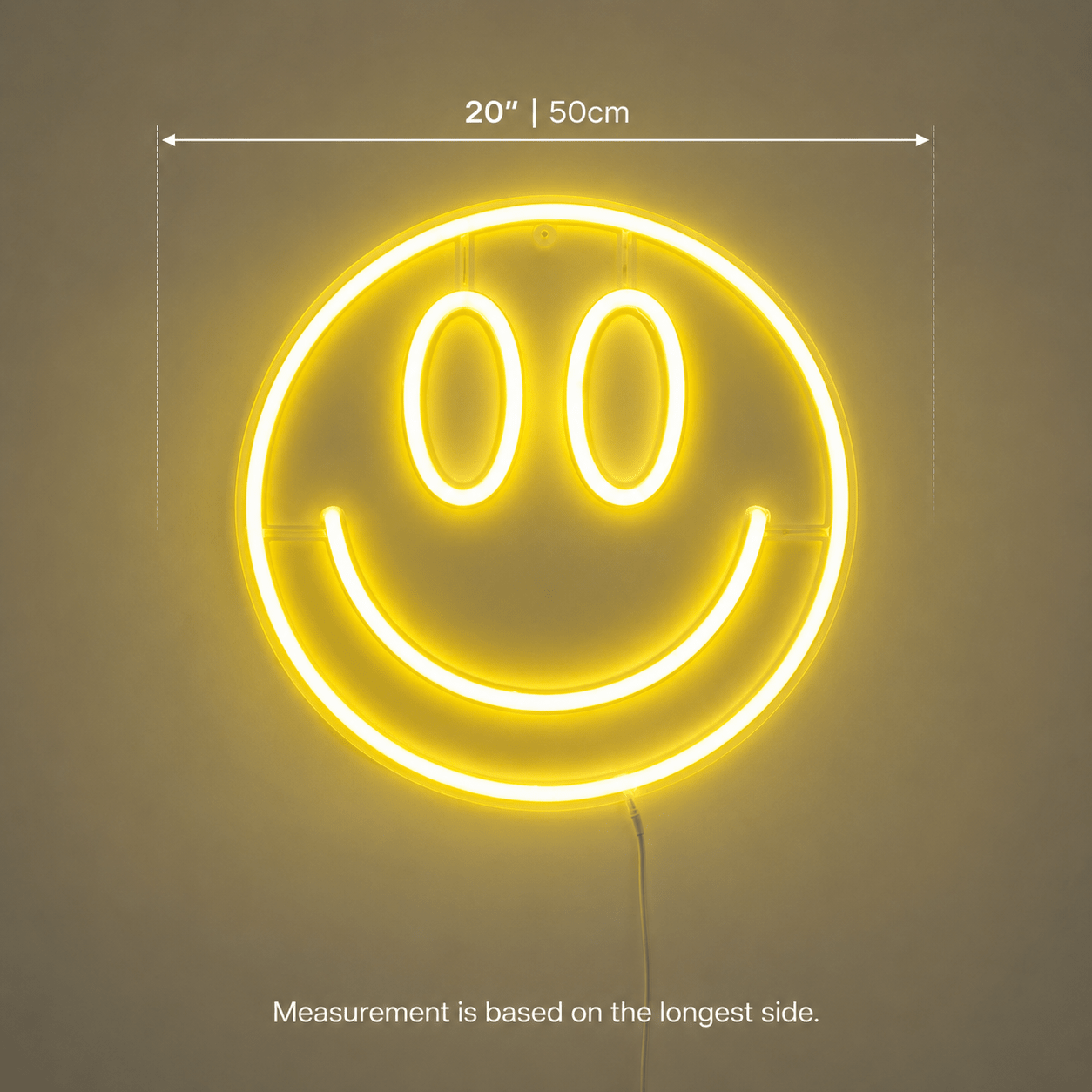 Choose Happy Handwritten Wall Decor LED Neon Sign - Shineneon