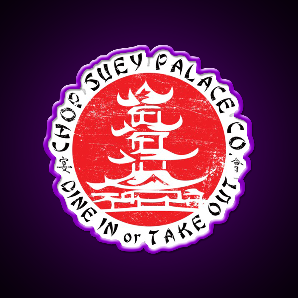 Chop Suey Palace Led Neon Sign Chinese Food Rgb Color